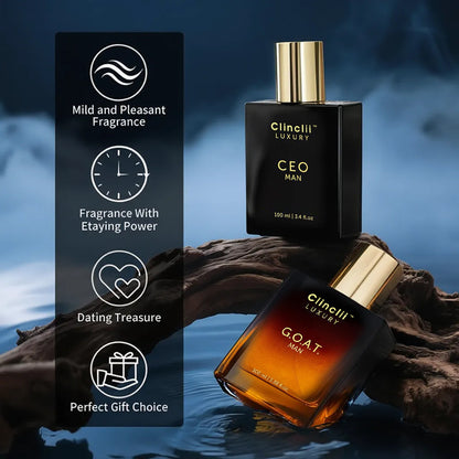 Final 3 Hours: 60%OFF🔥Gentlemen’s Fragrance Set with CEO MAN Perfume & G.O.A.T MAN Aroma
